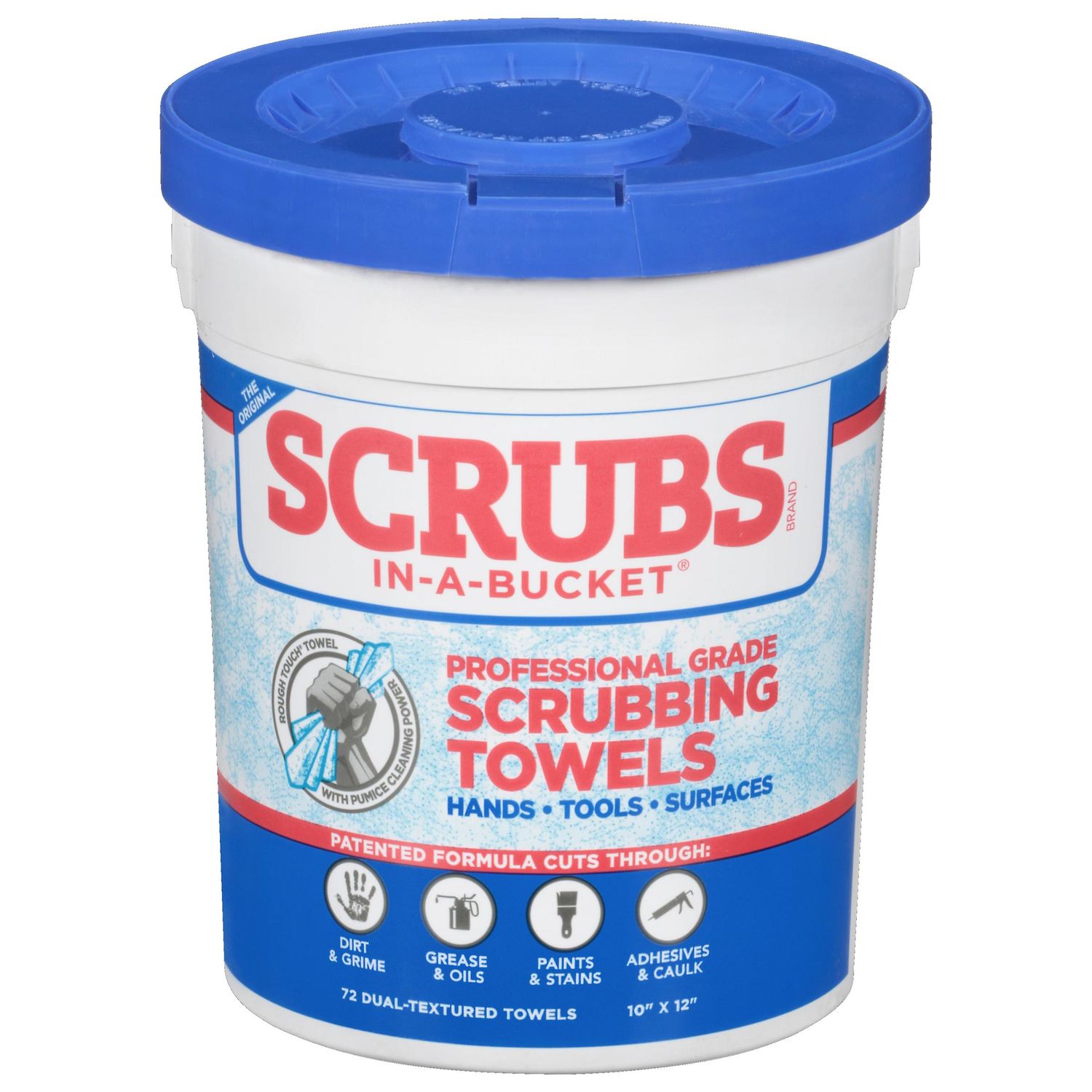 ScrubsInABucket Professional Grade Scrubbing Towels 72 Piece