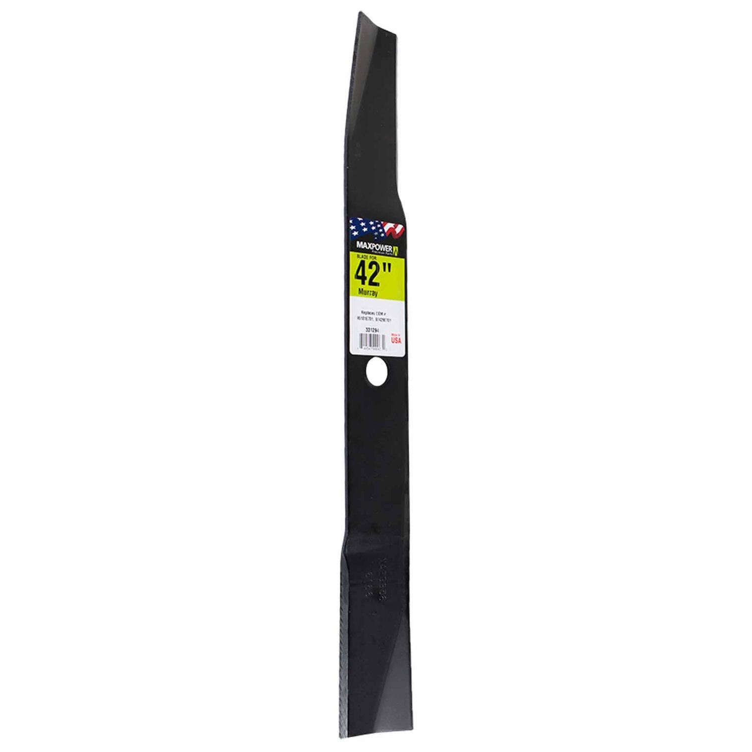 MaxPower 42 in. Cut Mower Blade for Murray Rider