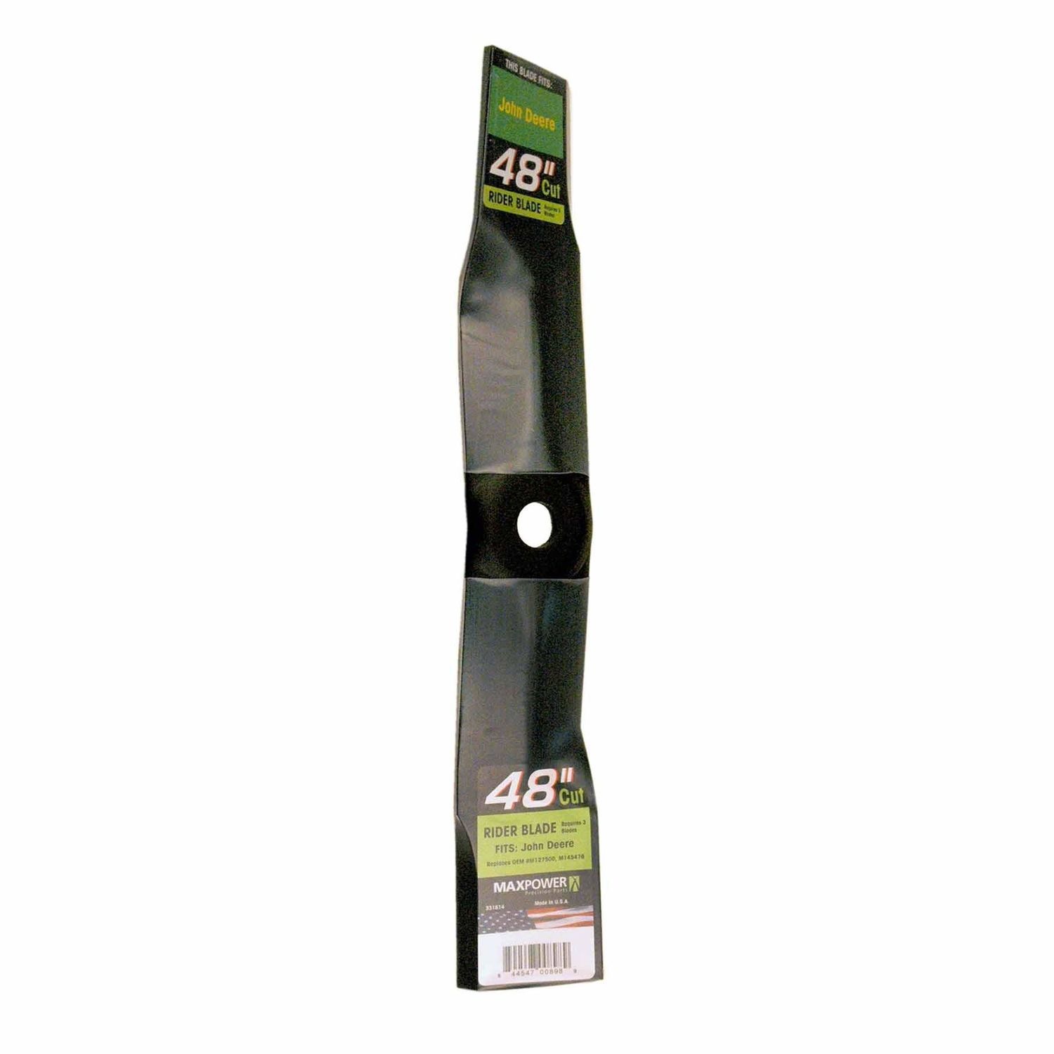 MaxPower 48 in. Cut Mower Blade for John Deere Mower