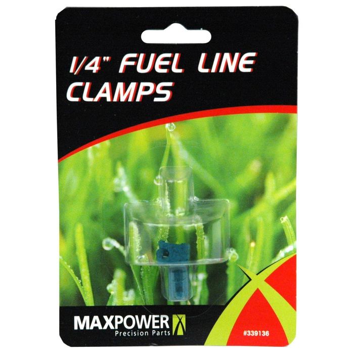Max Power 1/4in Fuel Line Clamps