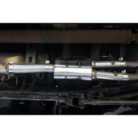 MBRP 3in Inlet x 2 1/4in Outlet Dual Out Performance Exhaust Muffler S5141409 for 2009 Dodge Ram 1500