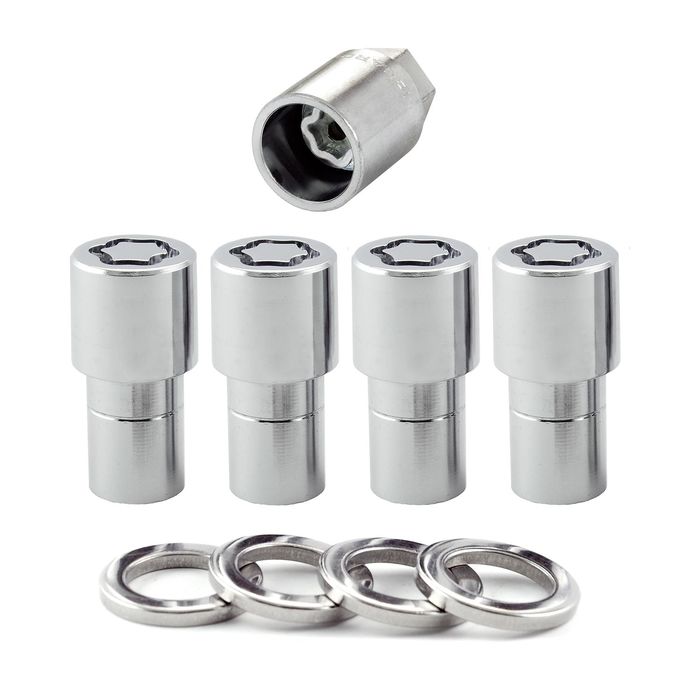McGard 1/2 - 20in Thread Shank Wheel Lock Set 4 Piece