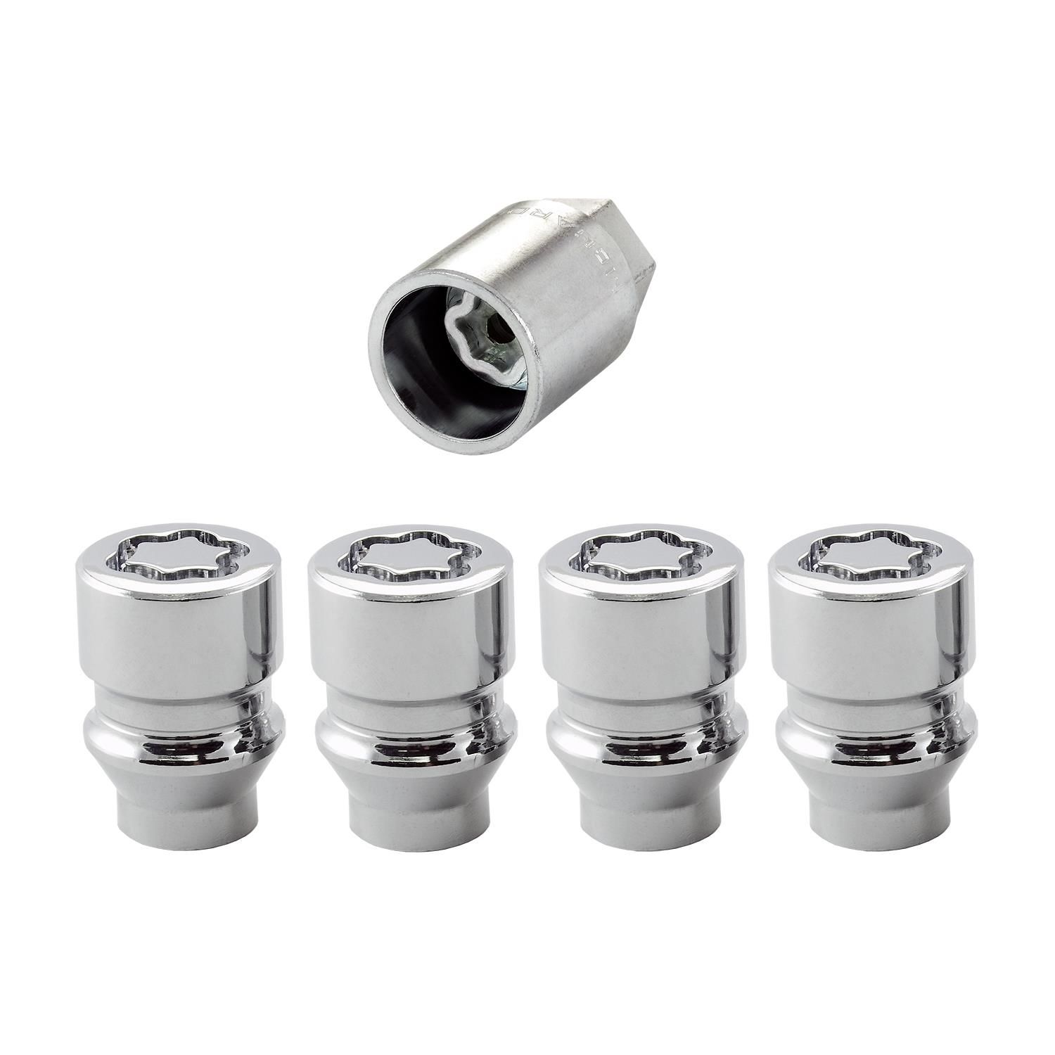 McGard 24022 M12 X 1.5 Thread Cone Wheel Lock Set 4 Piece