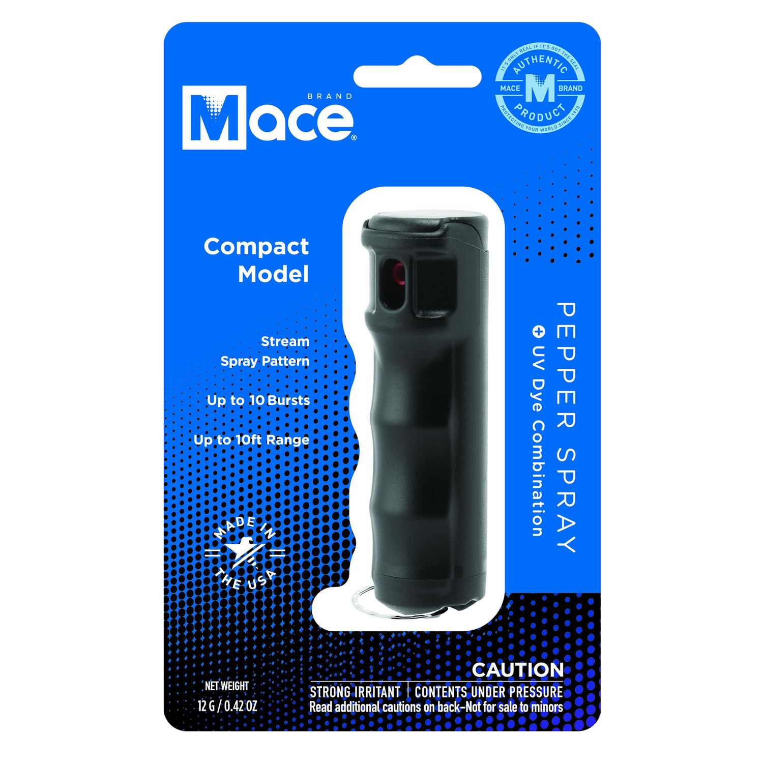 MACE Defense Spray Maximum Strength Formula Slams an Attacker's Eyes