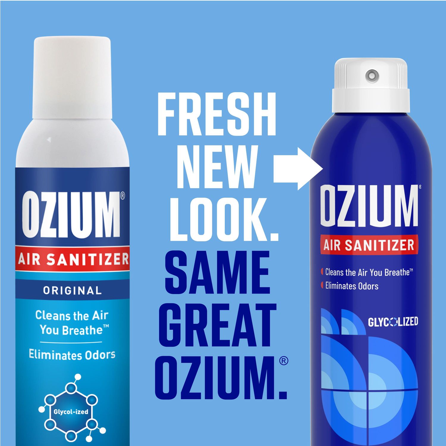 Ozium Air Sanitizer Odor Eliminator Original Scent Spray 8oz