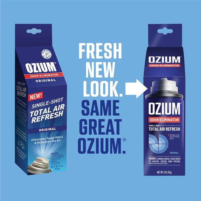 1 Ozium Air Sanitizer Freshener Odor Eliminator New Car Scent