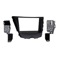 Metra Installation Kit for Double DIN Stereo 95-7350B for Hyundai Veloster