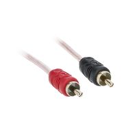 20 foot Subwoofer Cable with one 6 inch RCA Female to 2 RCA Male Y Adaptor  for Powered Subwoofers