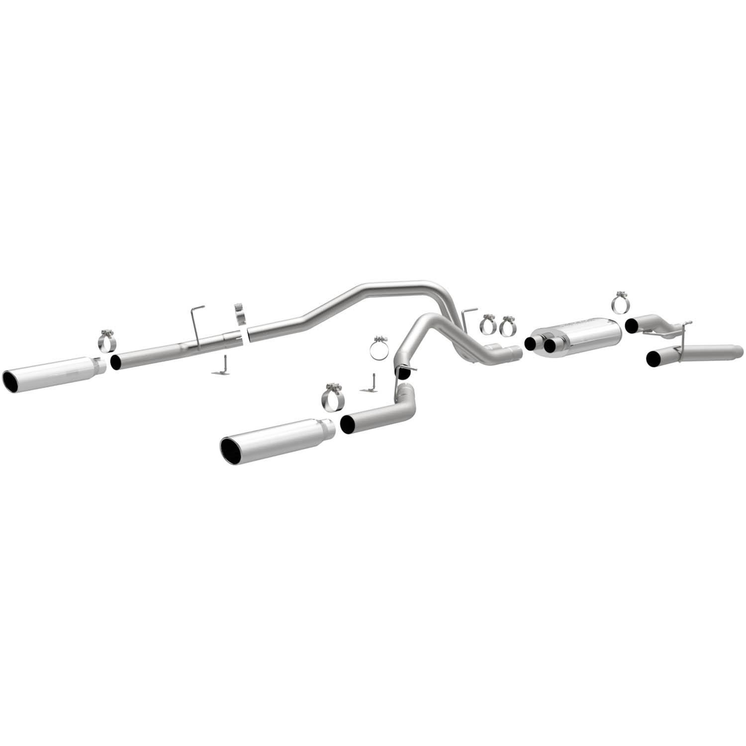 Magnaflow Street Series Cat Back Performance Exhaust System Kit 16520 1349