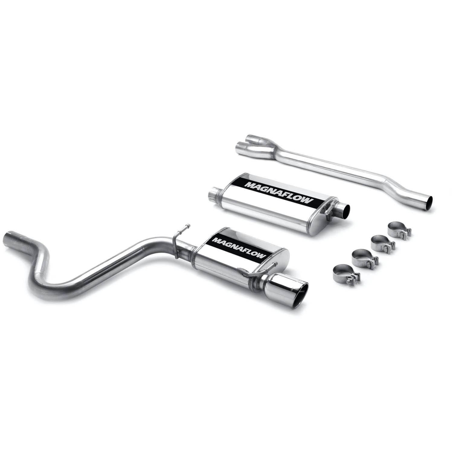 Magnaflow Street Series Cat Back Performance Exhaust System Kit 16635 1248