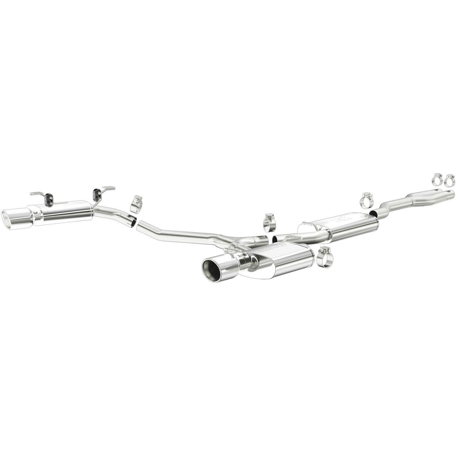 MagnaFlow Street Series Cat Back Performance Exhaust System Kit 16936