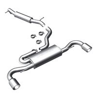 MagnaFlow Touring Series Cat Back Performance Exhaust System Kit 19154