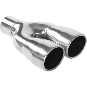 Black Stainless Steel Exhaust Tip - 2.25 Inlet - 3.5 Outlet - 18 Long - Foto 6