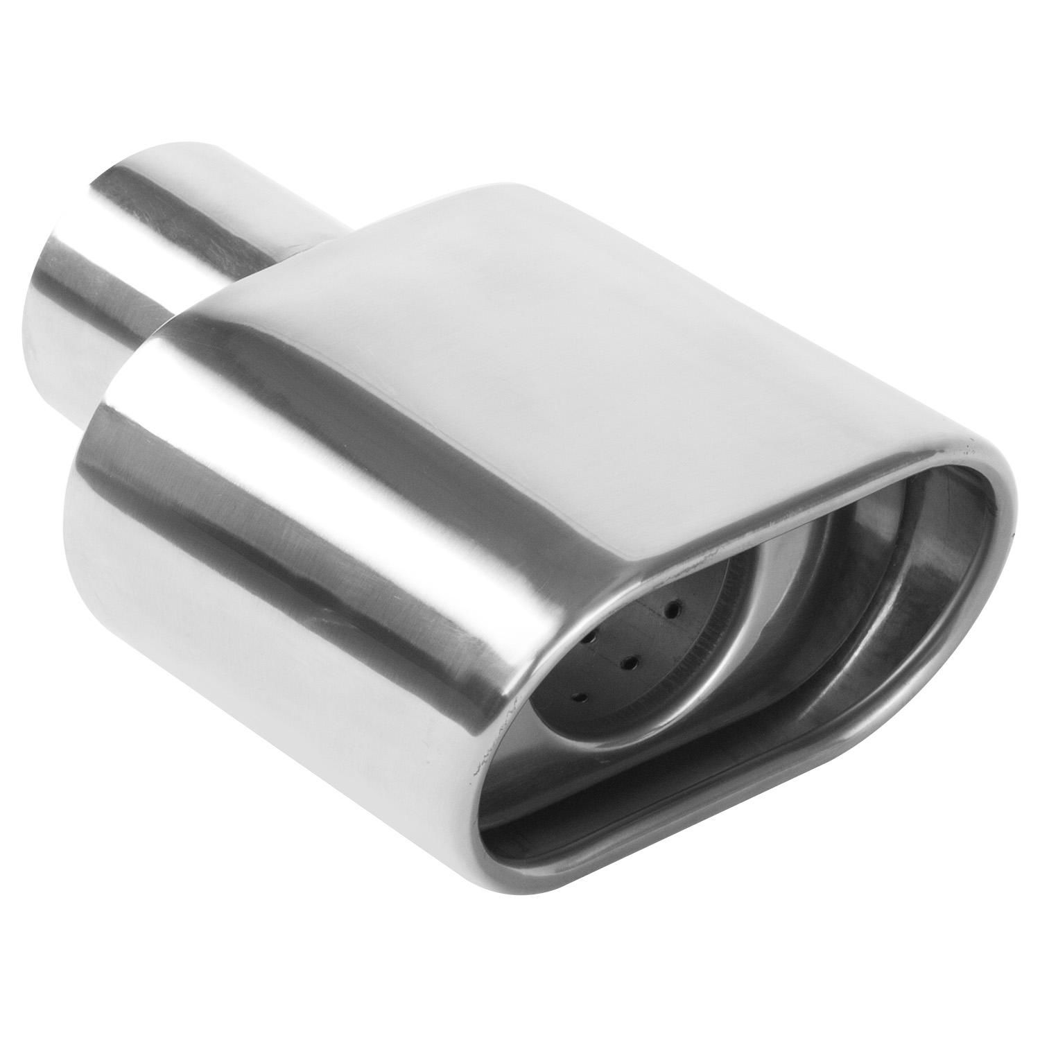 MagnaFlow Oval stainless steel exhaust tip Weldon