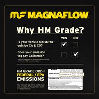 MagnaFlow HM Grade Federal EPA Compliant Direct Fit Catalytic