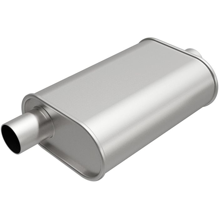 Rumble Exhaust 2in Offset Inlet and Center Outlet 4in x 7 3/4in x 11in