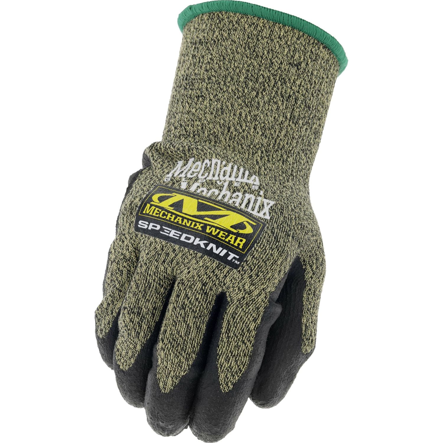 Mechanix Wear Green SpeedKnit Large and Extra Large Work Gloves