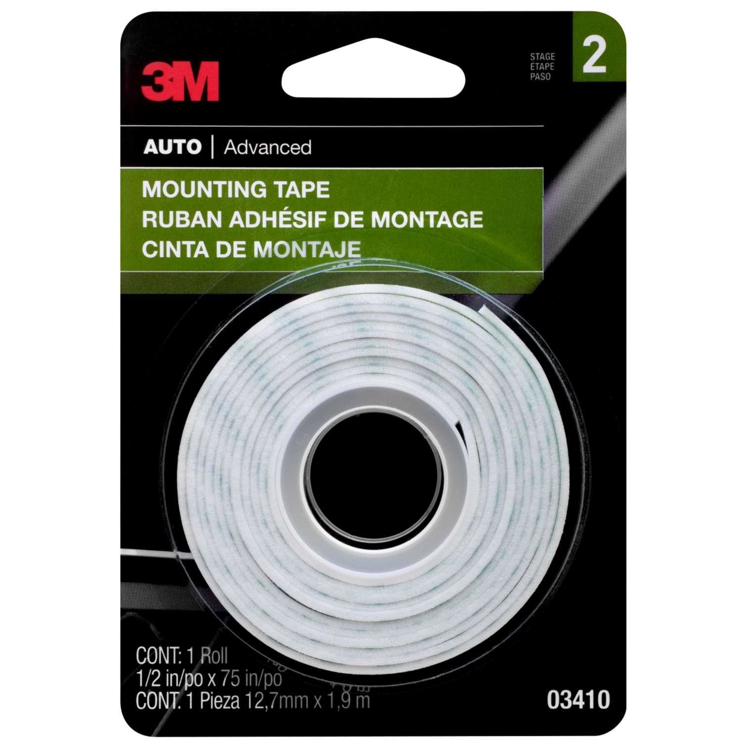 3M 03410NA .5 x 75 in. Scotch Mounting Tape