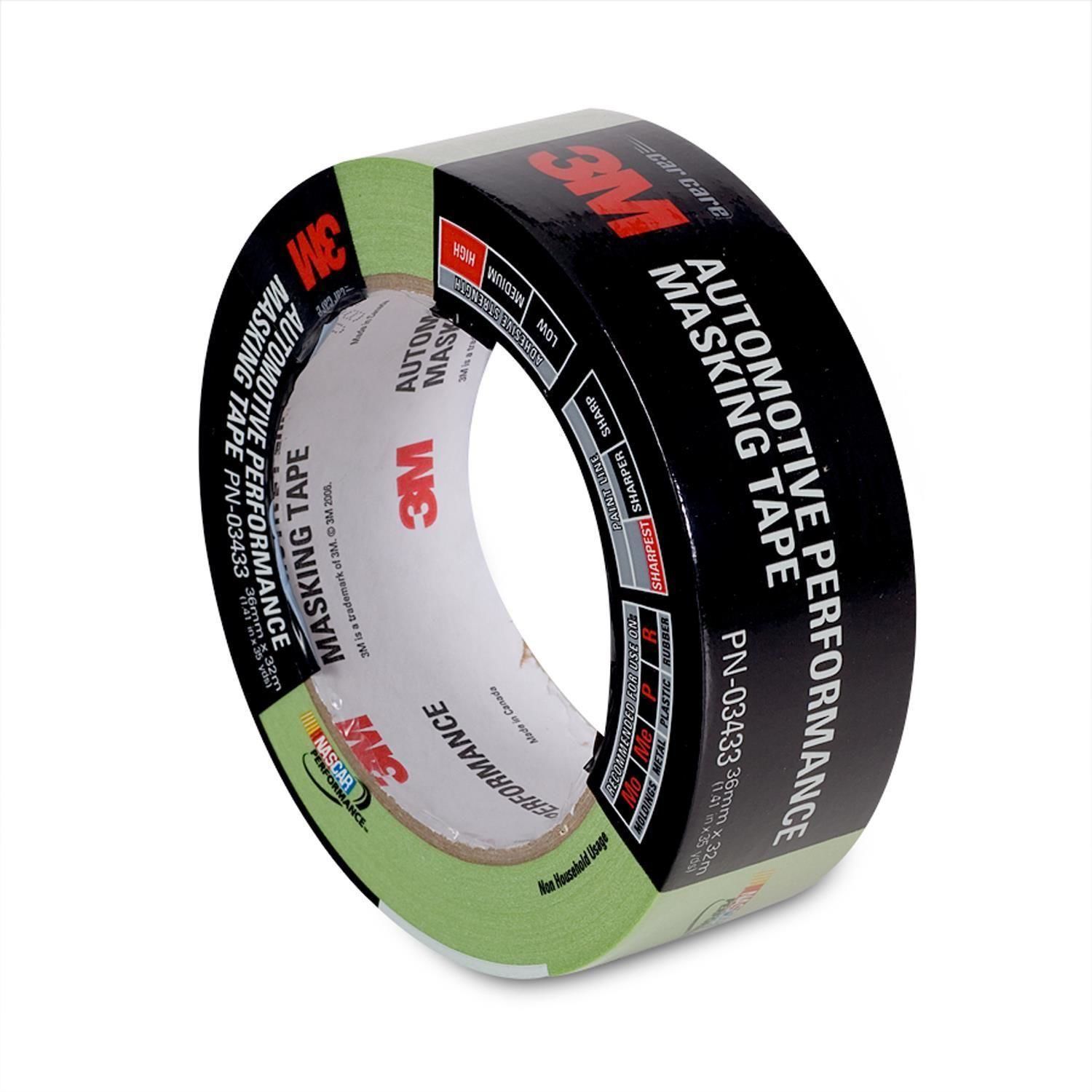 Lichamp 2 Pack Black Painters Tape 1 inch, Masking 1 inch x