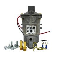 Stewart Warner Universal Fuel Pump Electric 12 Volt Neutral Ground 7 PSI 43 GPH