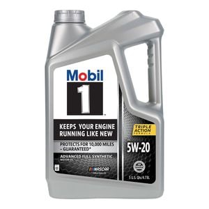 Mobil 1 Full Synthetic Engine Oil 5W-20 5 Quart for Hyundai Equus
