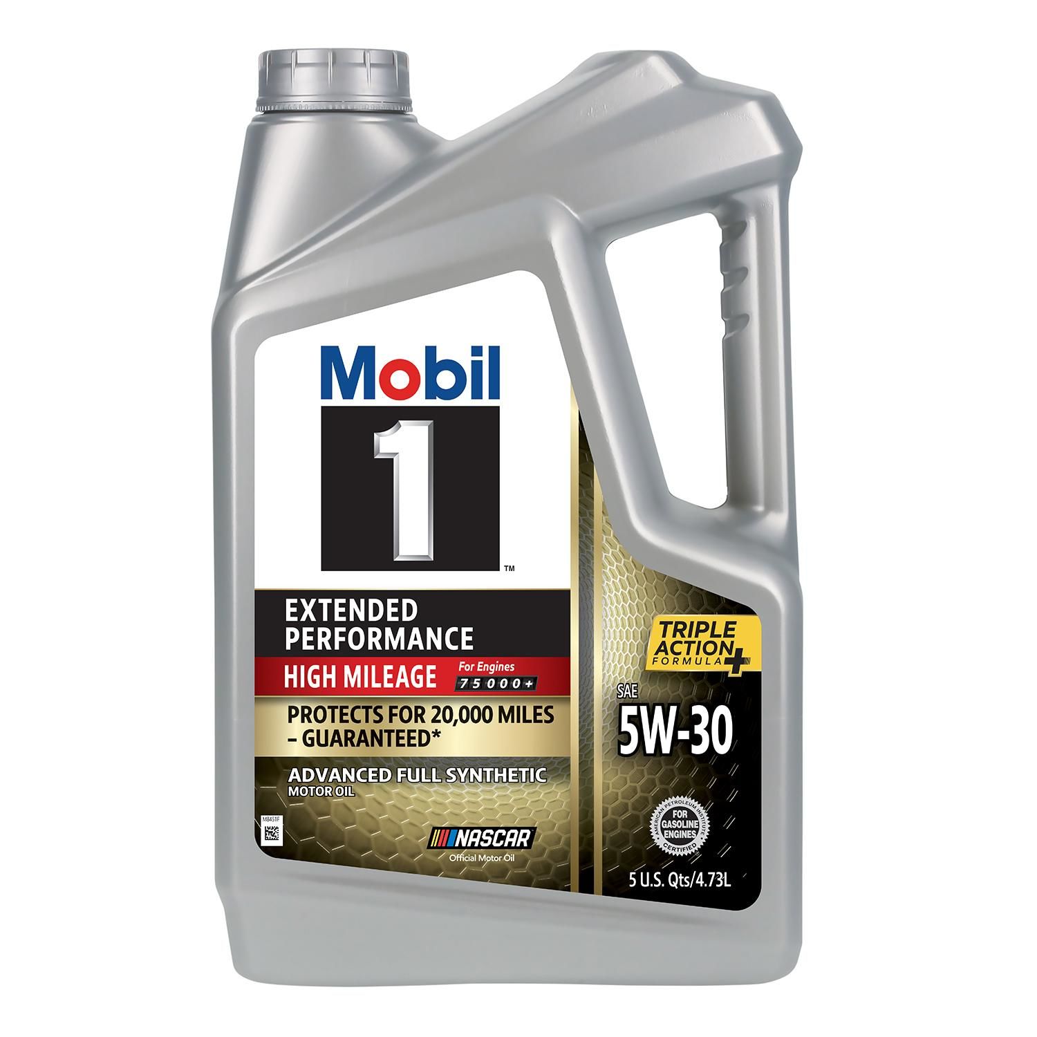 Mobil 1 Extended Performance High Mileage Full Synthetic