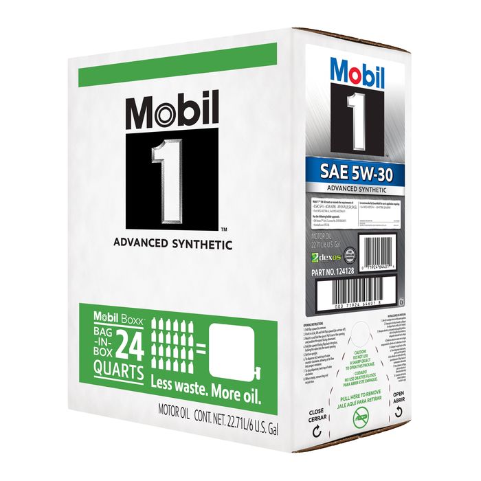 Mobil 1 Synthetic 5W-30 Motor Oil - Advanced Full Synthetic