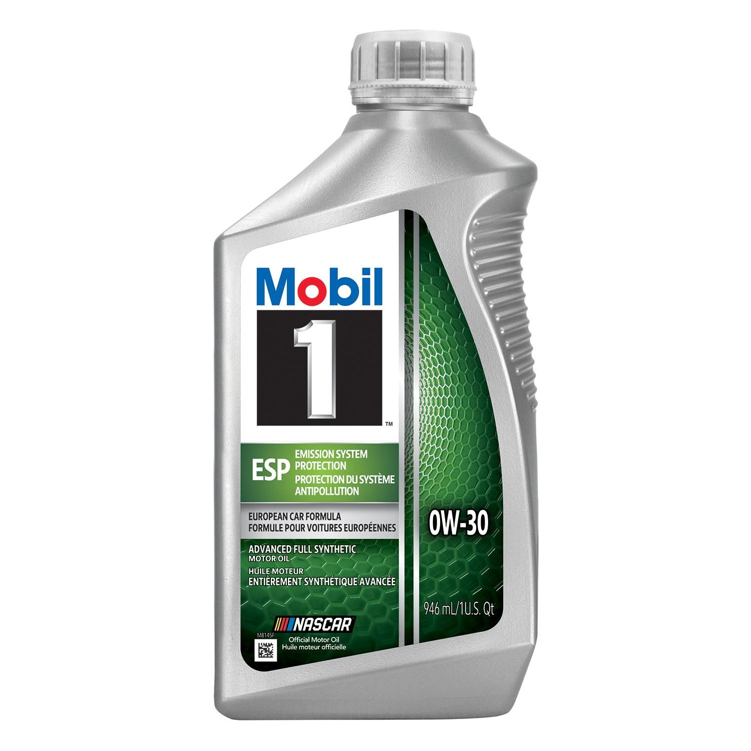 Moreel onderwijs gen Bridge pier Mobil 1 ESP Advanced Engine Oil Full Synthetic 0W-30 1 Quart