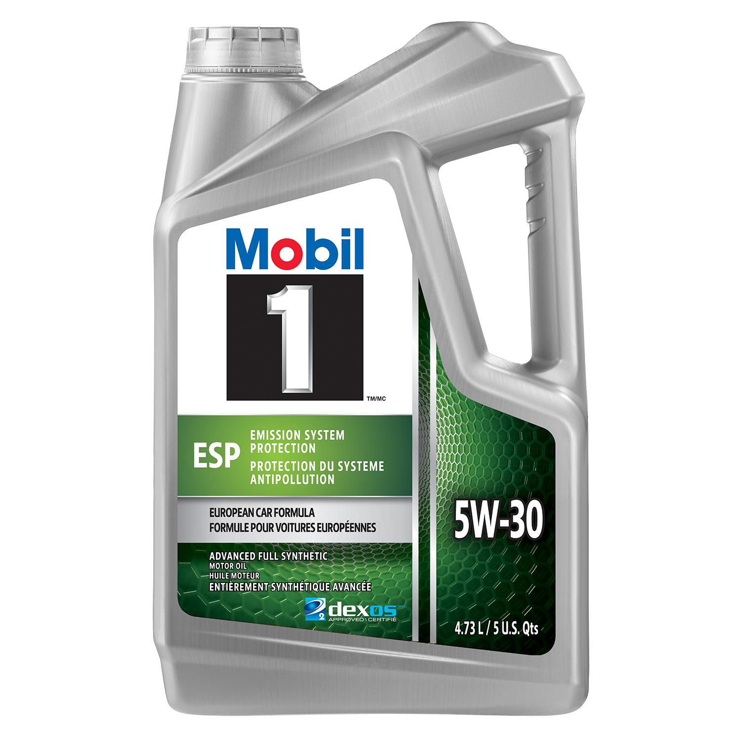 Mobil 1 ESP Full Synthetic Engine Oil 5W-30 5 Quarts