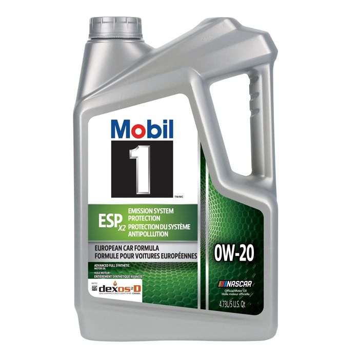 Mobil 1 ESP Full Synthetic Engine Oil 0W-20 5 Quart