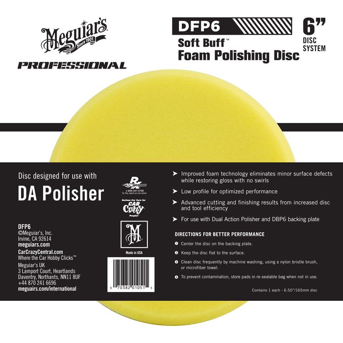 Meguiar's 4 Soft Buff Foam Pads