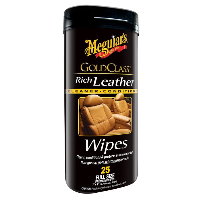 Meguiar's Rich Leather Wipes - Knipp's