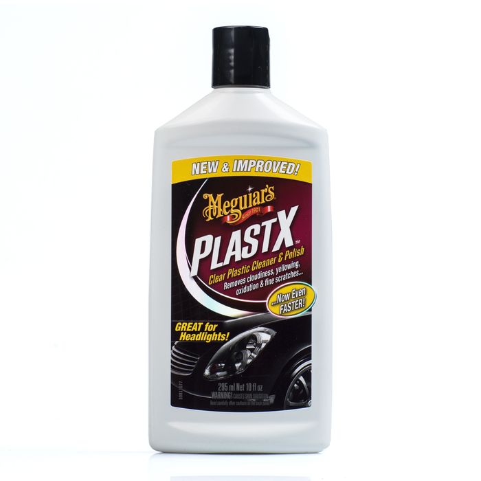 Meguiar's PlastX Clear Plastic Cleaner and Polish Liquid 10oz