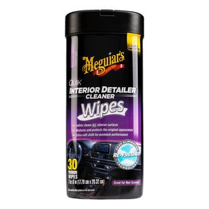 Meguiar's Quik Interior Detailer Cleaner Wipes 25 Count