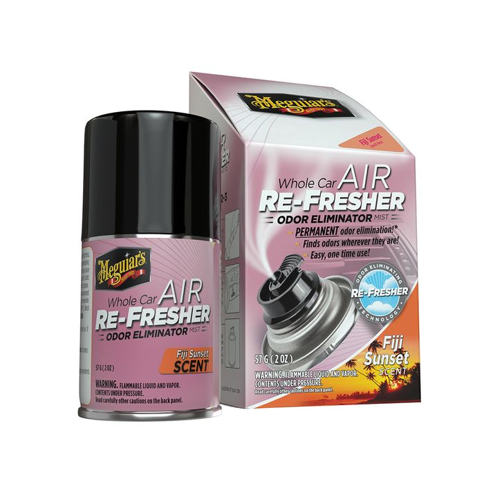 Meguiar's Whole Car Air Refresher Odour Eliminator Spray, Sweet Summer  Breeze Scent, 57-g