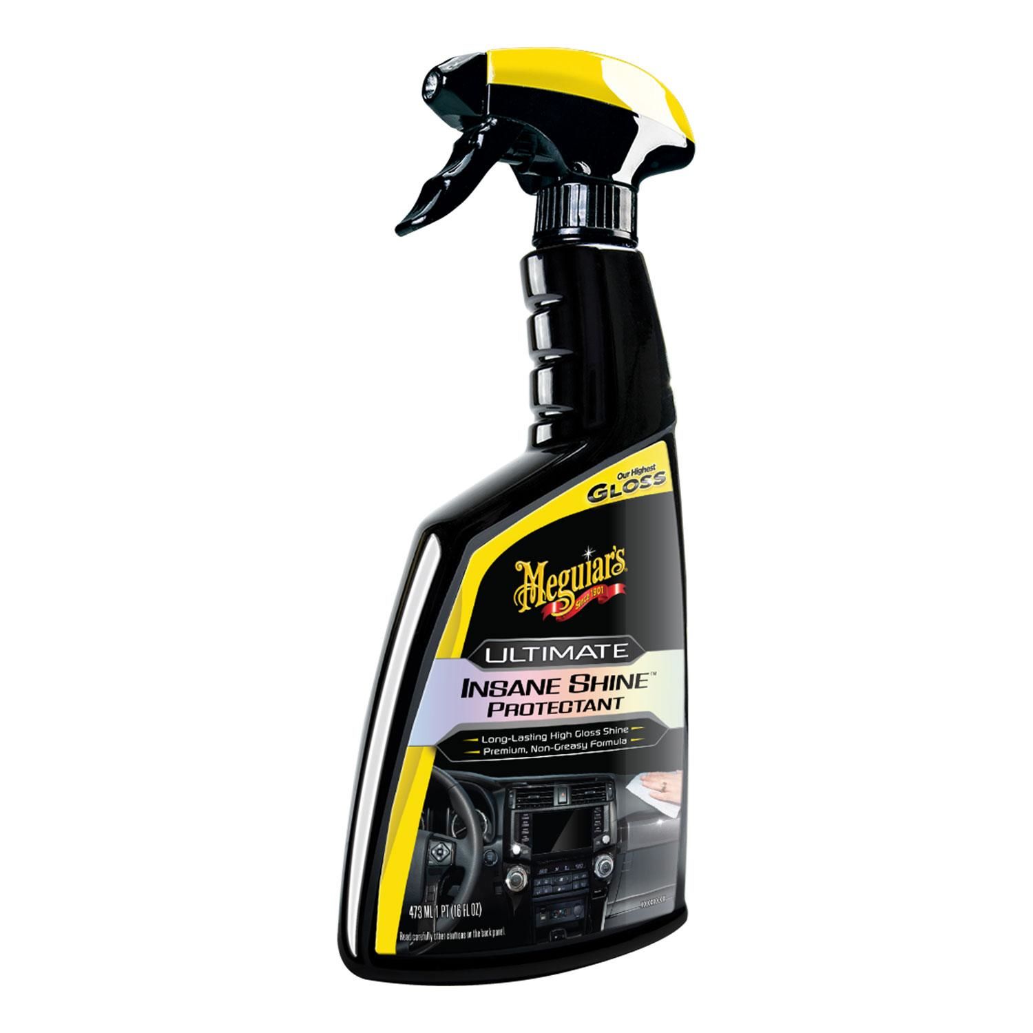 Meguiar's Ultimate Black Plastic Restorer Liquid 12oz