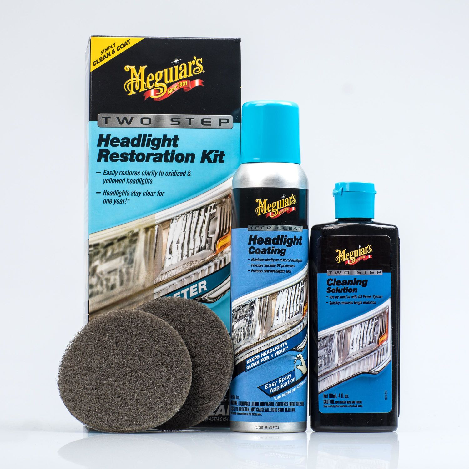 Meguiar's TwoStep Headlight Restoration Kit