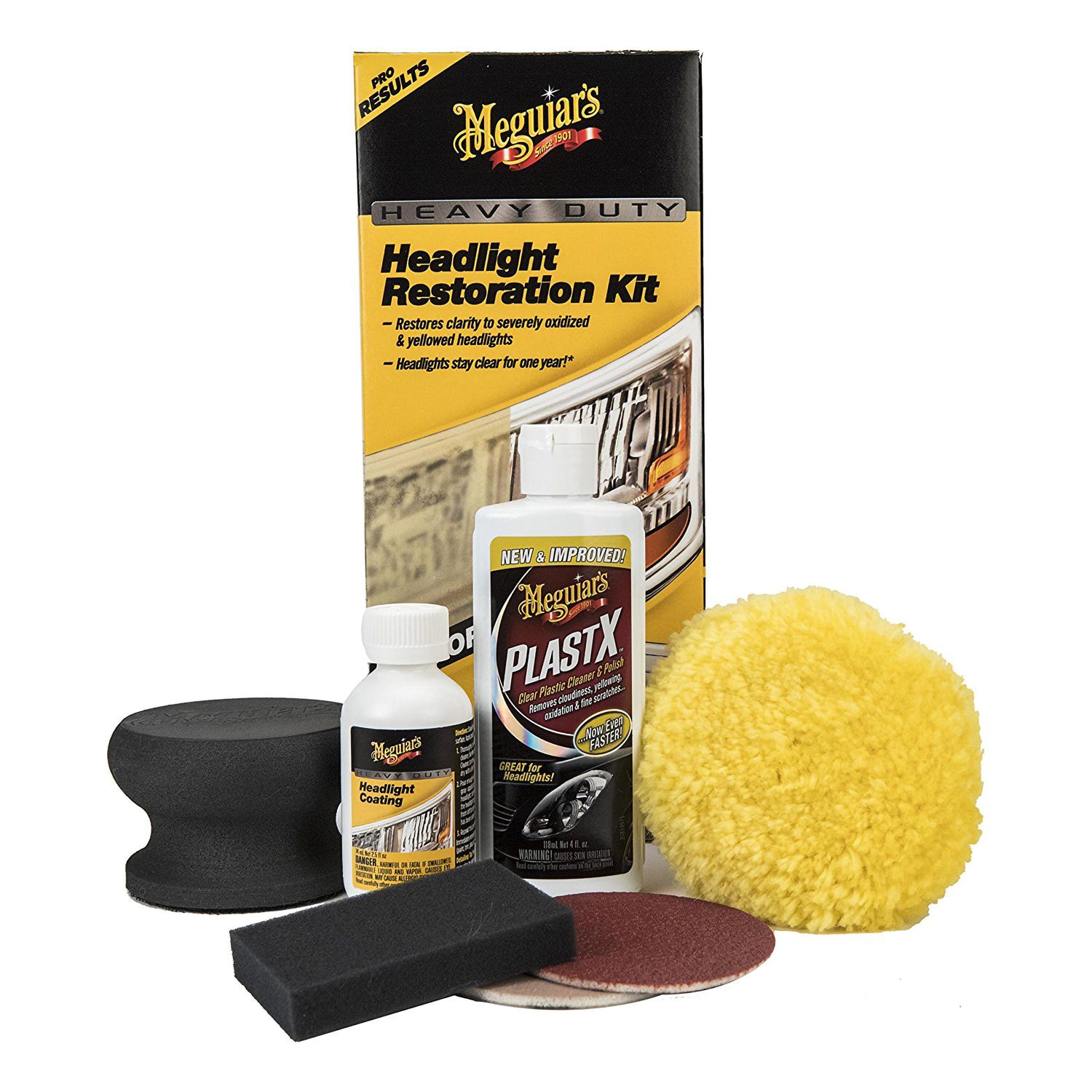 Meguiar's Heavy Duty Headlight Restoration Kit