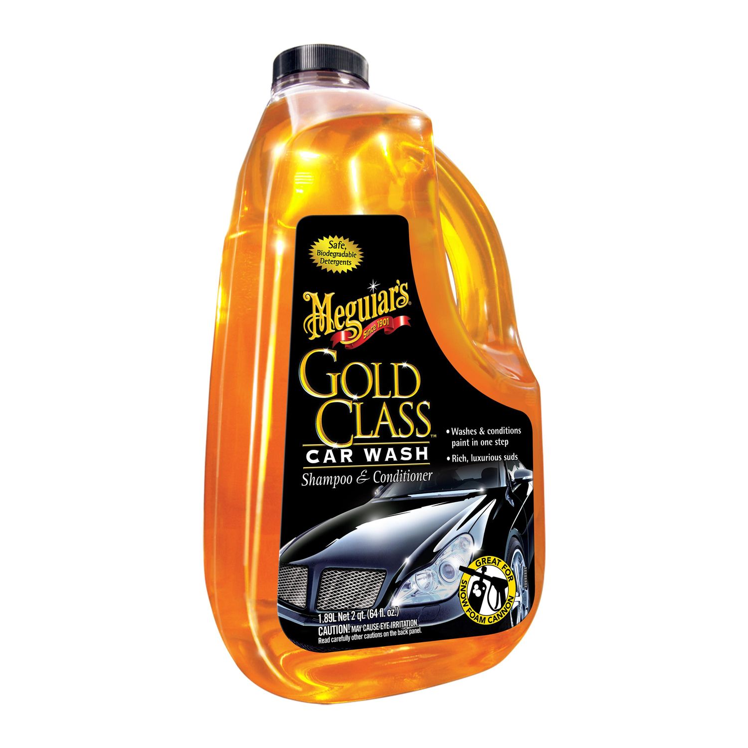 Meguiar's Gold Class Car Wash Shampoo and Conditioner Liquid 64oz