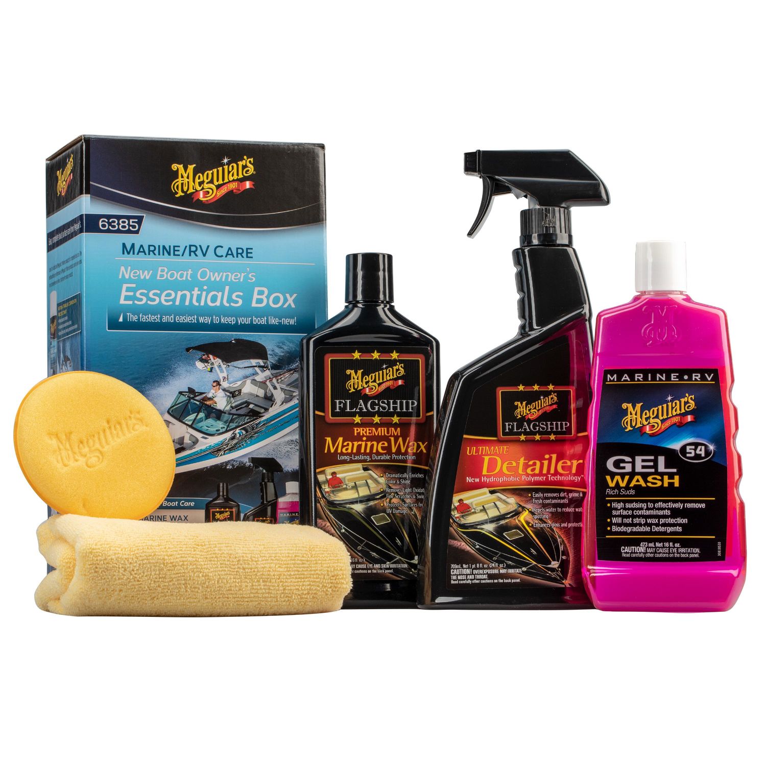 Meguiar's New Boat Owner's Essentials Box