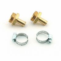 Mr Gasket 3/8in Hose Fuel Line Fitting 2 Piece