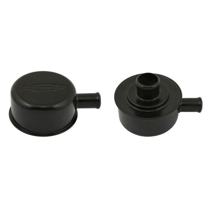 thumbnail image 2 of Mr. Gasket 9810BP Black Breather Push-On - Small Block Chevy Valve Cover Upgrade 2 of 9