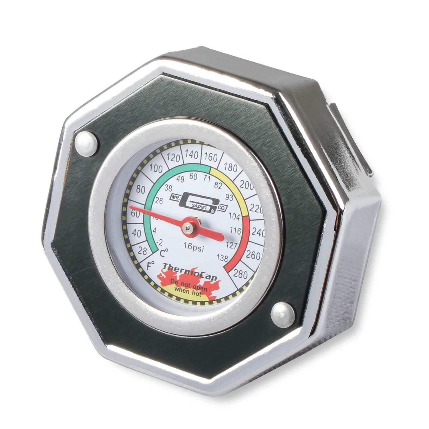 Temperature radiator clearance cap