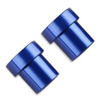 Mr. Gasket Blue -6 AN Straight Tube Sleeve 2 Piece
