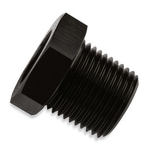 Mr. Gasket Black 1/2 in. Male X 3/8 in. Female NPT Bushing