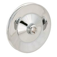Mr. Gasket 5.75 in Single Groove Power Steering Pulley for Use with 1967-1984 GM with Keyway and 5/8in Power Steering Pump Shaft