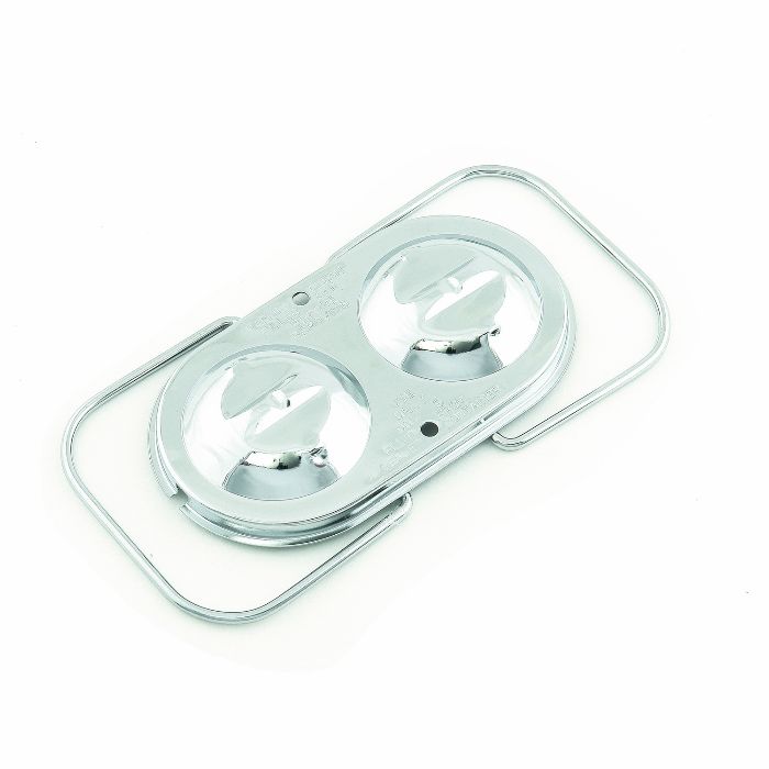 Mr. Gasket Chrome Corvette Master Cylinder Cap 5273 Mr. Gasket Chrome Corvette Master Cylinder Cap 5273