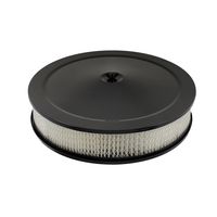 Mr. Gasket Black 14 in. X 3 in. Competition Air Cleaner