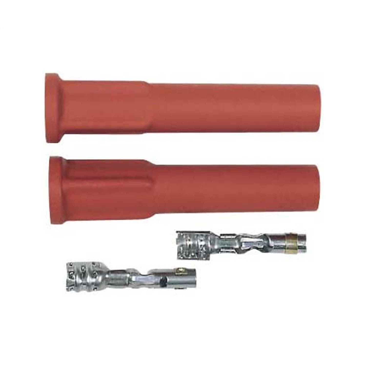 MSD Straight high temperature pro race spark plug boots