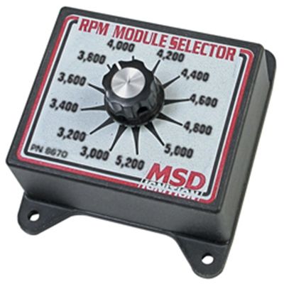 MSD 3,000- 5,200 RPM Module Selector Switch